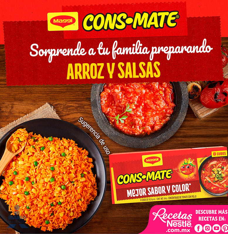 Maggi Consomate 8 Cubos 88 G Ibarra Mayoreo