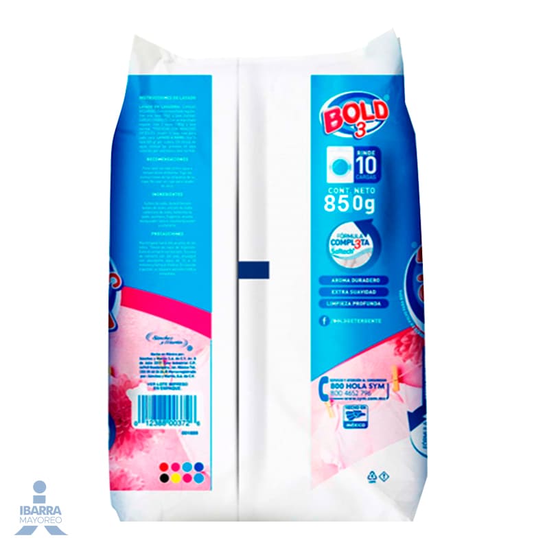 Detergente Bold Carinitos De Mama 850 G Ibarra Mayoreo