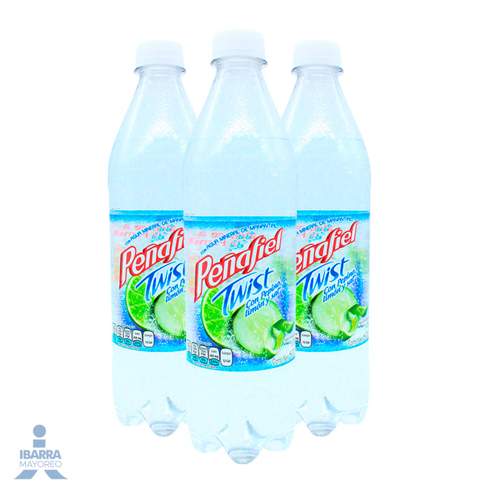 Refresco Penafiel Twist Pepino 600 Ml Ibarra Mayoreo