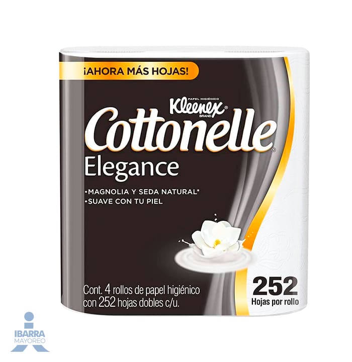 Papel Higienico Kleenex Cottonelle Elegance Hojas Rollos Ibarra