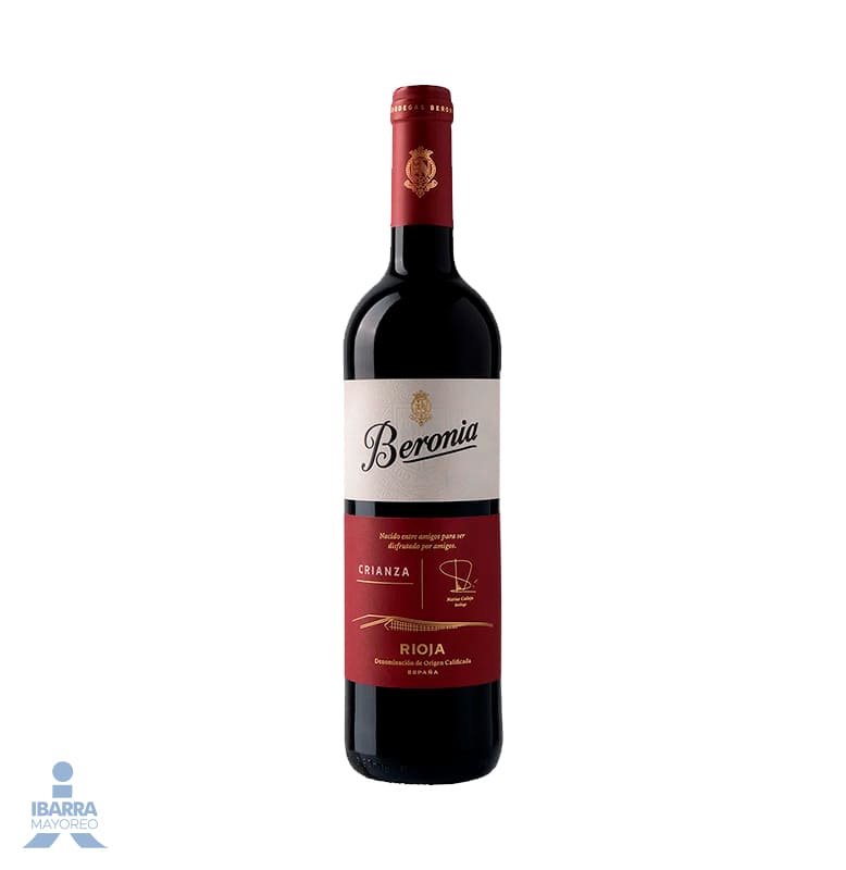 Vino Tinto Beronia Crianza Ml Ibarra Mayoreo