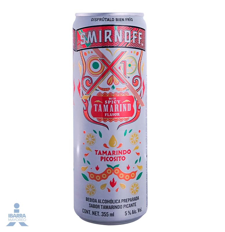 Bebida Smirnoff Spicy Tamarindo Ml Ibarra Mayoreo