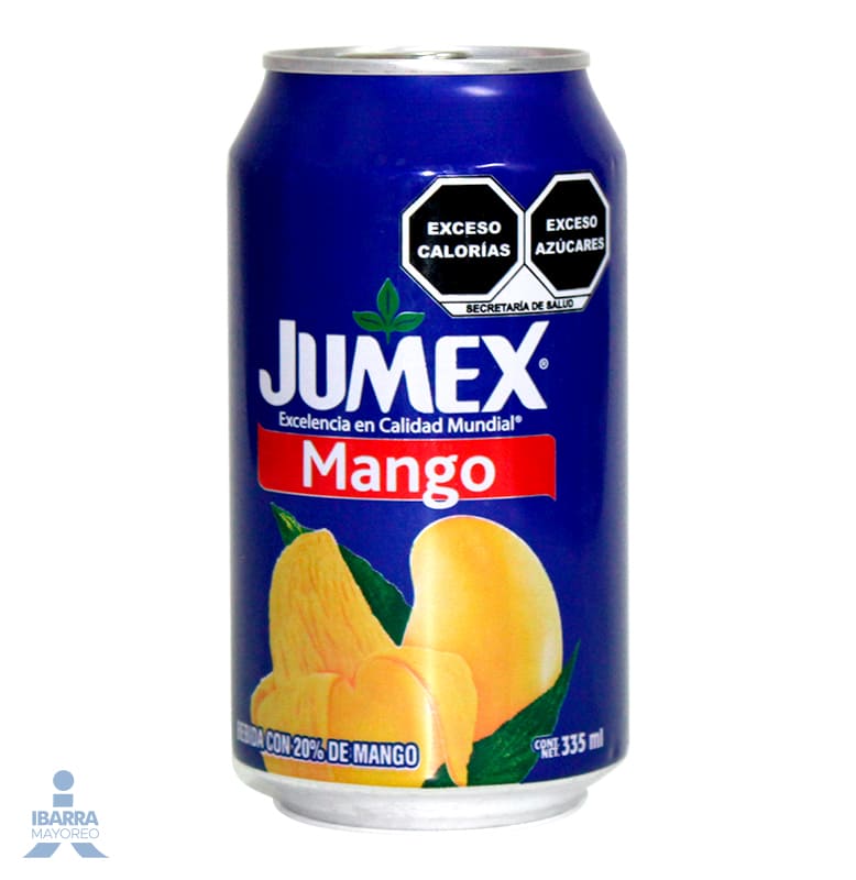 Bebida Jumex Mango Lata 335 Ml Ibarra Mayoreo