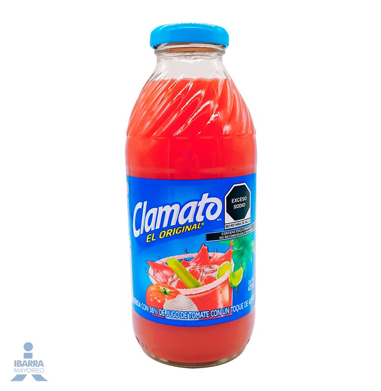 Jugo Clamato 473 Ml Ibarra Mayoreo