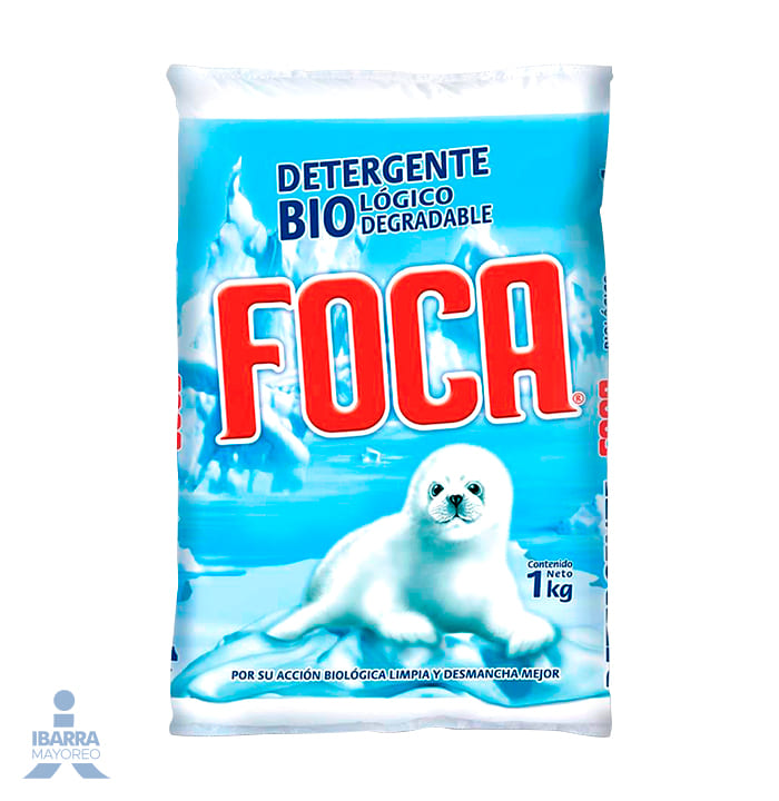 detergente foca 1 kg | Ibarra Mayoreo