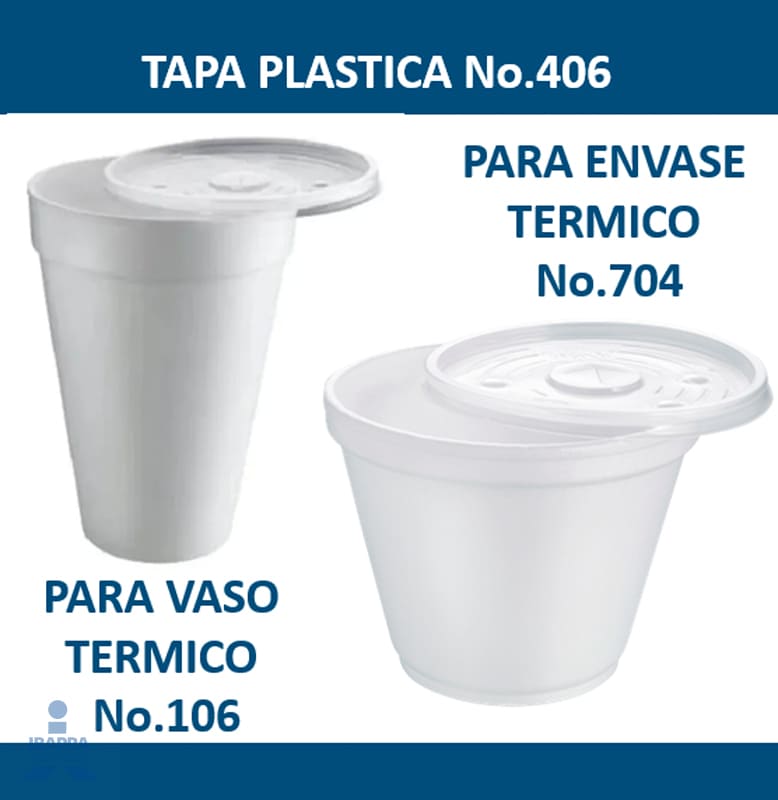 Vaso Térmico Con Tapa Plastico