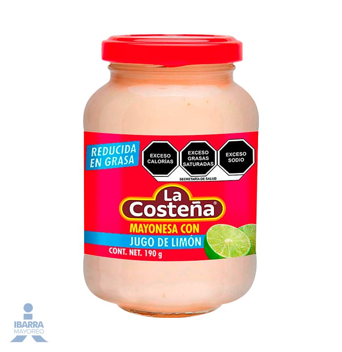 mayonesa la costena con limon 190 g