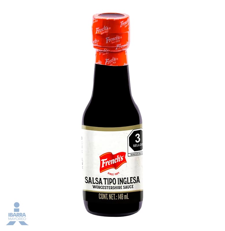 salsa inglesa frenchs 148 ml Ibarra Mayoreo