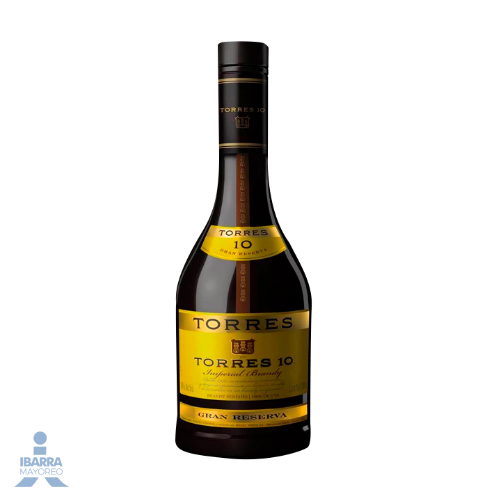 BRANDY TORRES 10 700 ML Ibarra Mayoreo