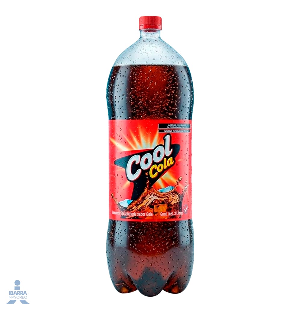 refresco cool cola pet 3 l | Ibarra Mayoreo
