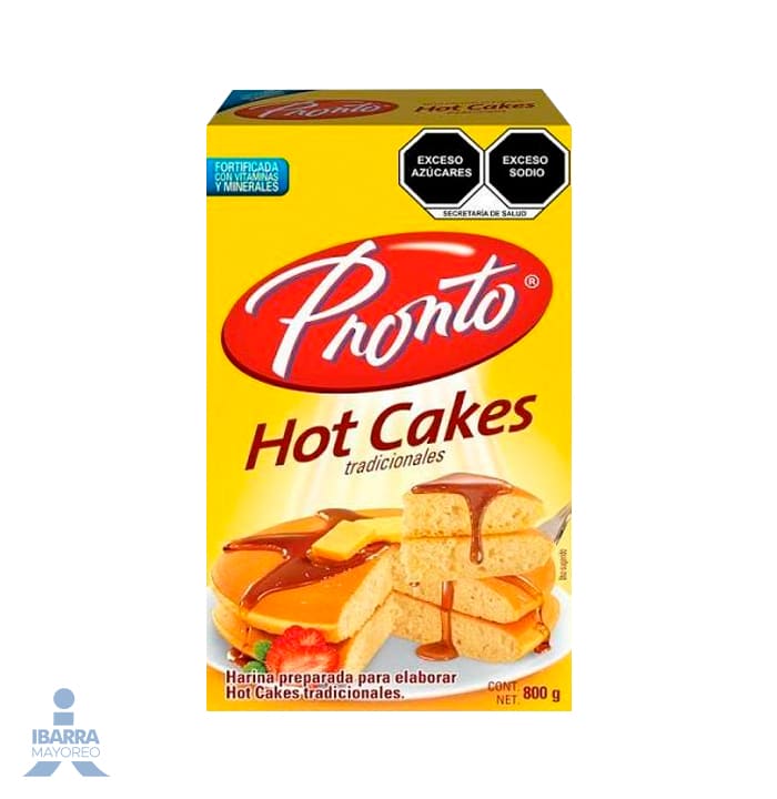 harina para hot cakes pronto 800 g | Ibarra Mayoreo
