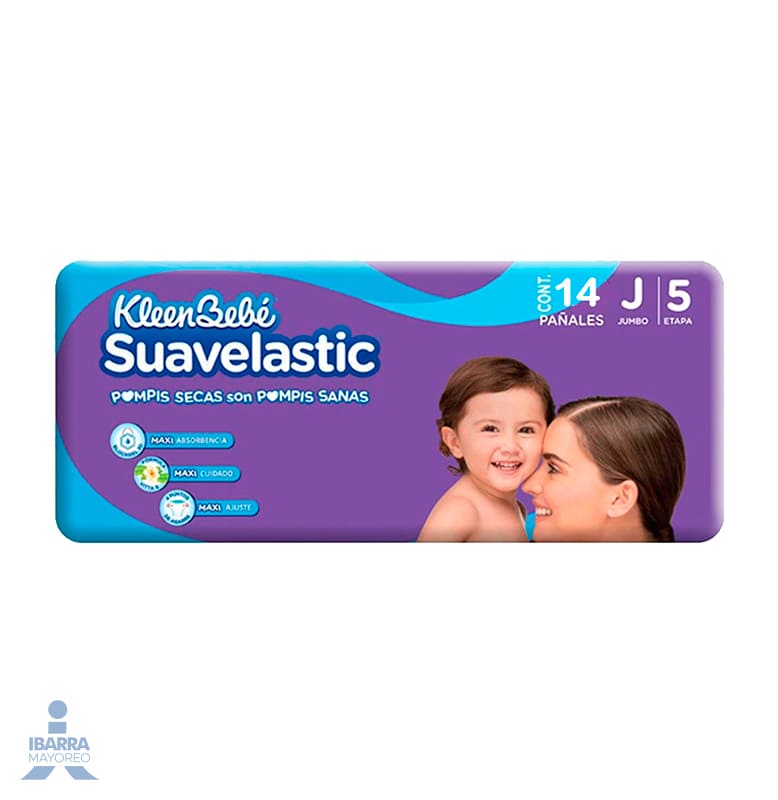 Pañales KleenBebé Absorsec Etapa 3 Talla Mediana 40 Pañales