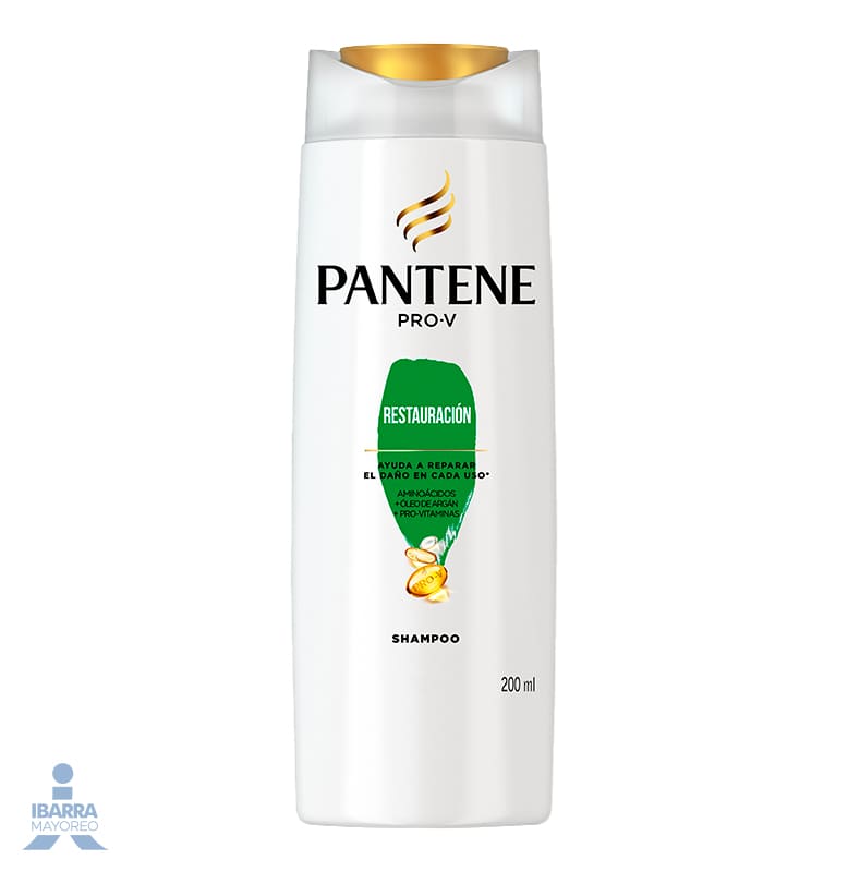 Shampoo Pantene Restauracion 200 Ml Ibarra Mayoreo 8221