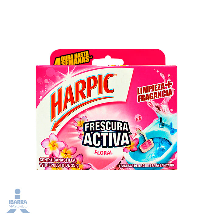 Media Caja Limpiador Harpic Baños Ultra Doy Pack 500M/6P – MayoreoTotal