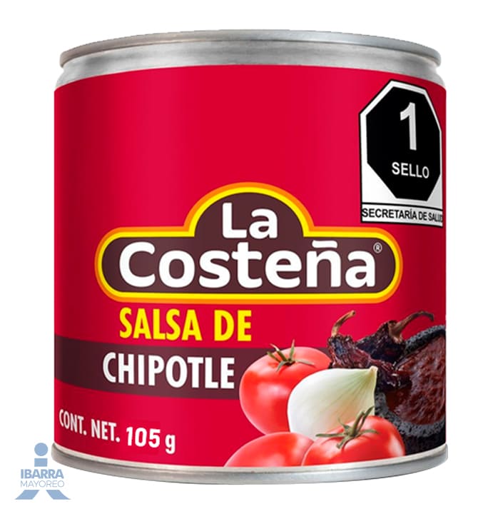 salsa chipotle la costena 105 g Ibarra Mayoreo