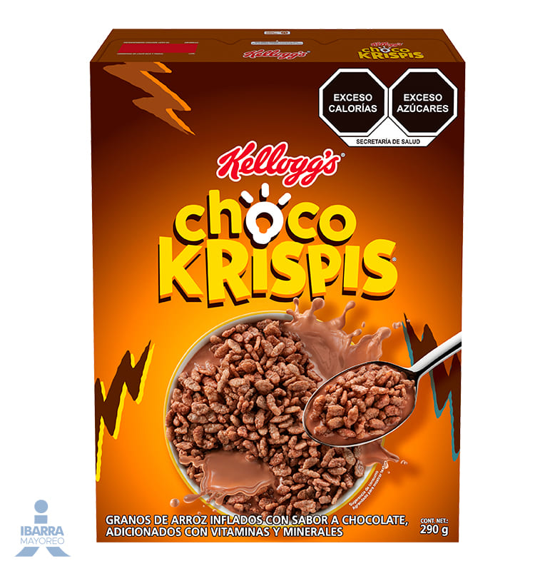 CEREAL KELLOGG CHOCO KRISPIS 290 GR. | Ibarra Mayoreo