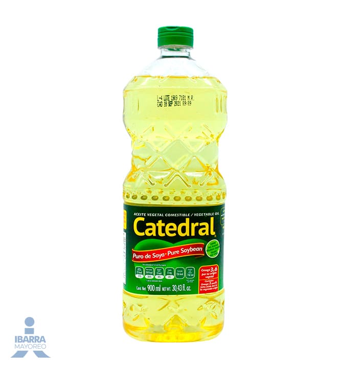 Aceite De Soya Catedral 900 Ml 7328