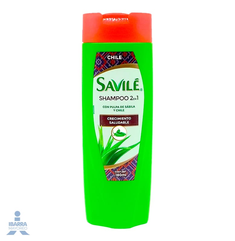 shampoo savile control caida crecimiento saludable 180 ml | Ibarra Mayoreo