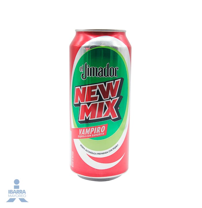 El Jimador New Mix Vampiro Lata 473 ml  Ibarra Mayoreo