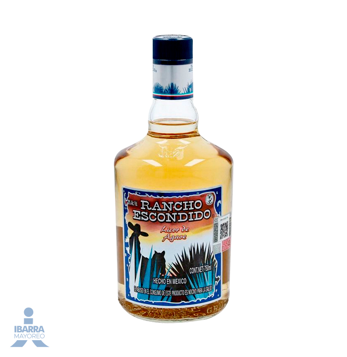licor de agave rancho escondido 750 ml Ibarra Mayoreo