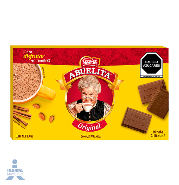 chocolate abuelita marqueta 180 g Ibarra Mayoreo