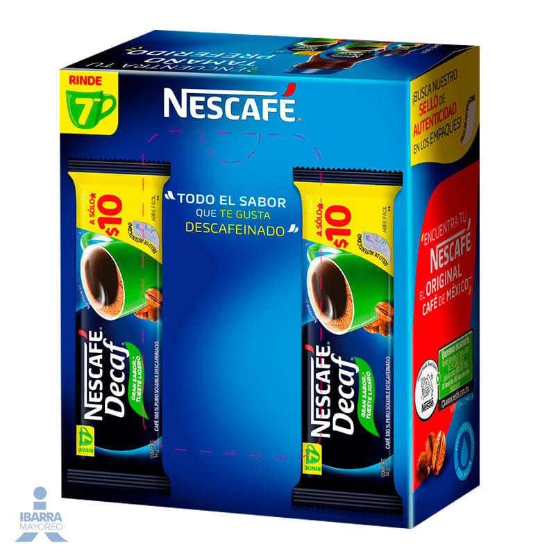 CAFÉ SOLUBLE NESCAFE DOLCA STICK 10 GR 10 GR