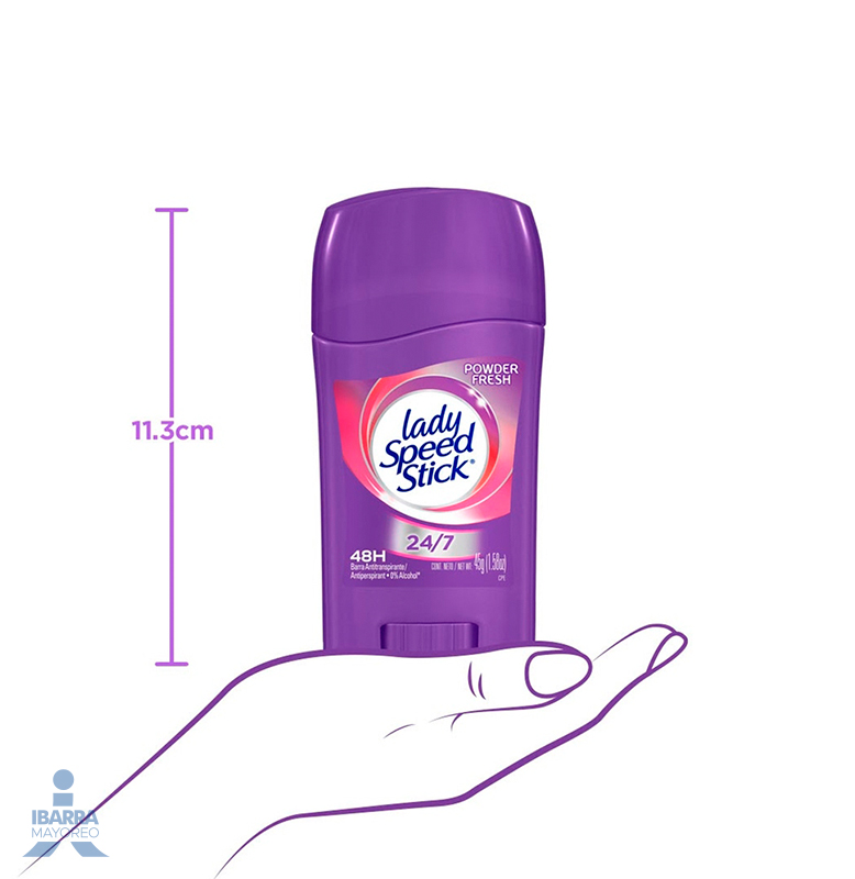 desodorante lady speed stick powder fresh 45 g Ibarra Mayoreo