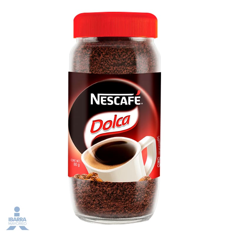 cafe nescafe dolca 80 g Ibarra Mayoreo