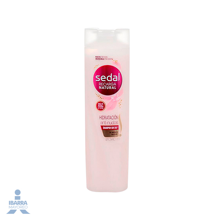 Shampoo Sedal Anti Nudos 340 Ml. Ibarra Mayoreo