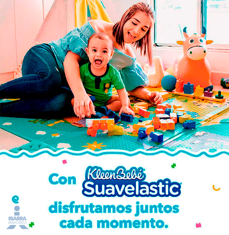 Pañales Kleenbebé Suavelastic Etapa 7 Extra Extra Jumbo Unisex 40 Pañales