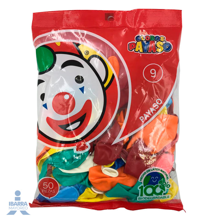 globo-payaso-no-9-surtido-50-pzas-ibarra-mayoreo