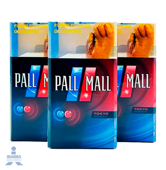 cigarros pall mall tokyo xl 1 cajetilla Ibarra Mayoreo