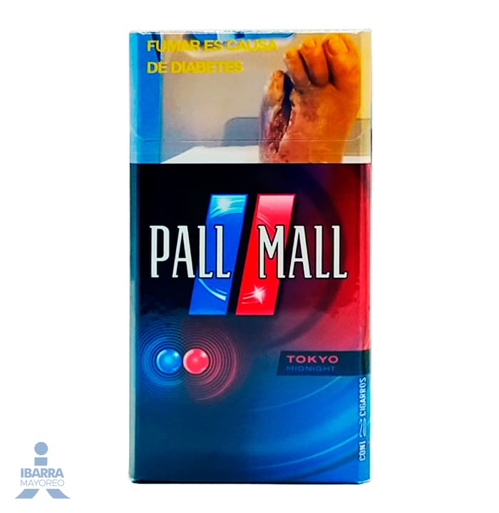 Cigarros Pall Mall Tokyo Xl 1 Cajetilla Ibarra Mayoreo 9763