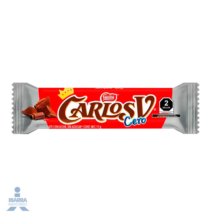 chocolate carlos v sin azucar 10/17 g Ibarra Mayoreo