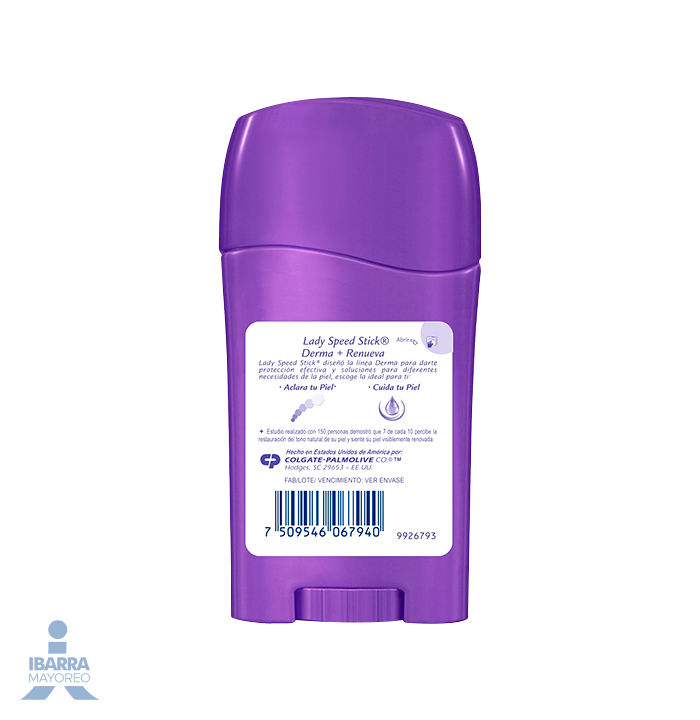 desodorante lady speed stick derma omega 3 stick 45 g Ibarra Mayoreo