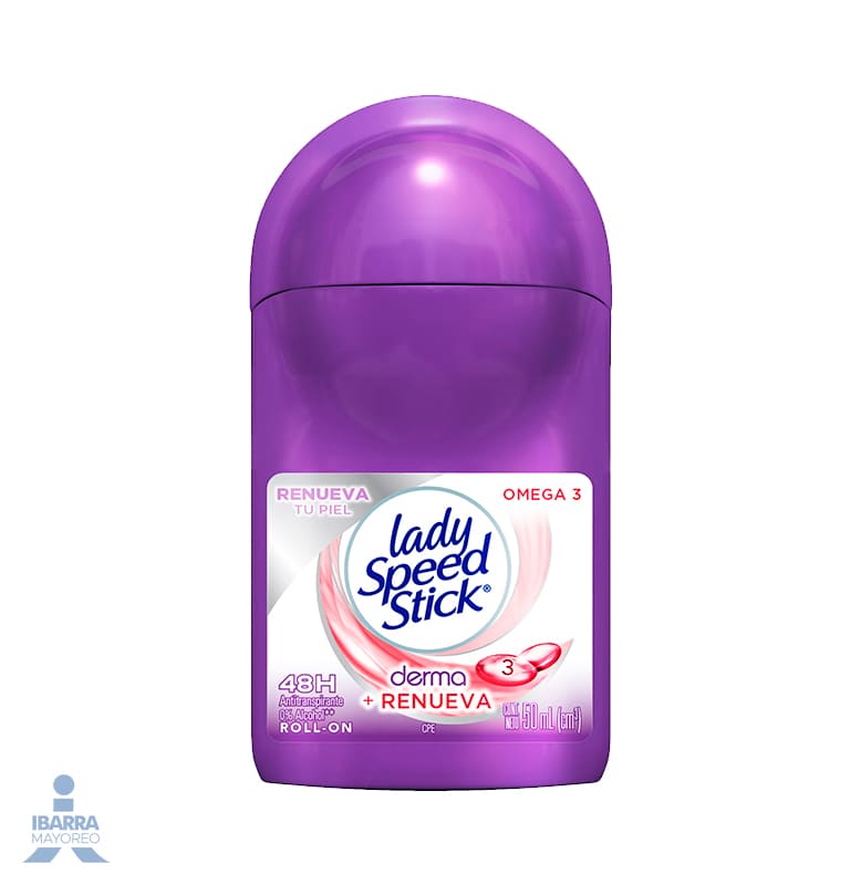 desodorante lady speed stick omega roll on 50 ml Ibarra Mayoreo