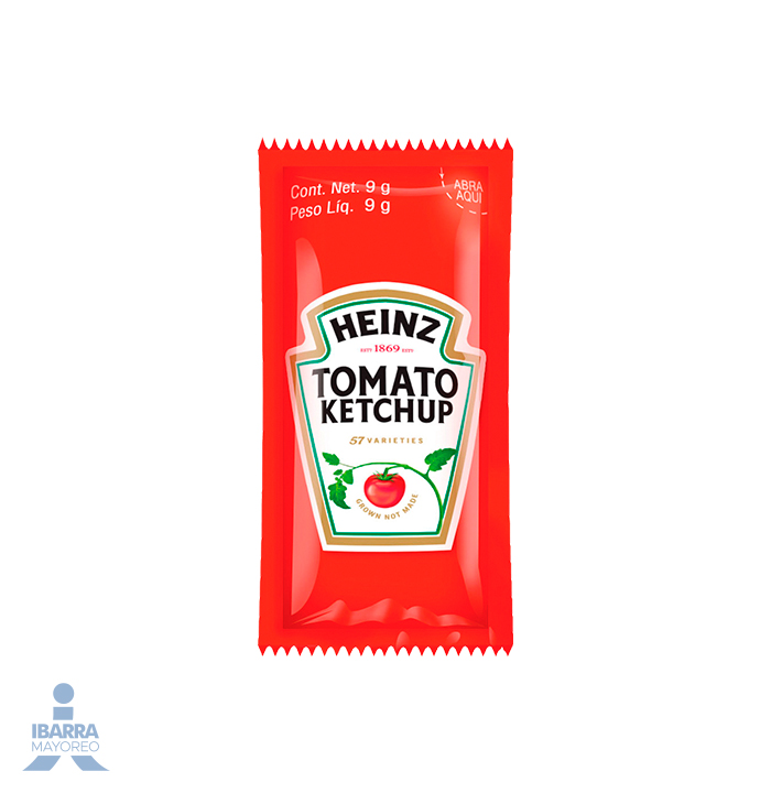 salsa catsup heinz 200/9 g Ibarra Mayoreo