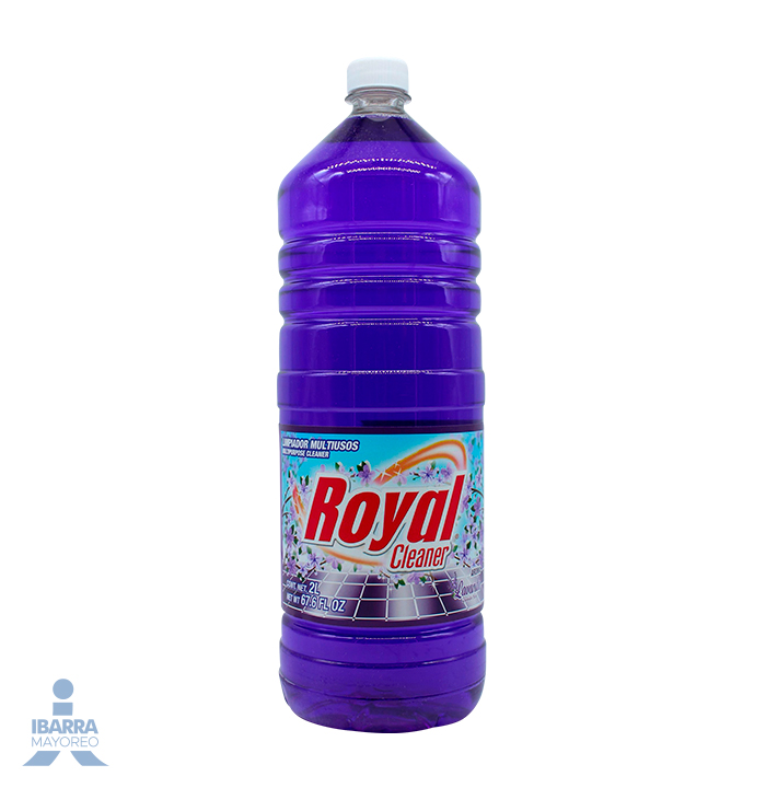 Limpiador Royal Cleaner Lavanda 2 L Ibarra Mayoreo