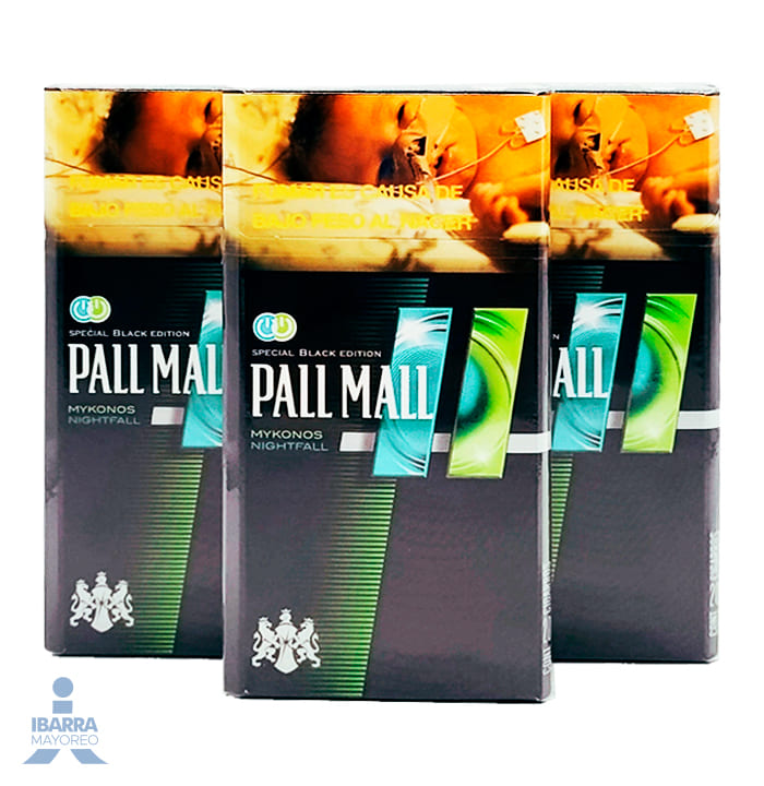 Cigarros Pall Mall Xl Mykonos Nightfall 20s 1 Cajetilla.