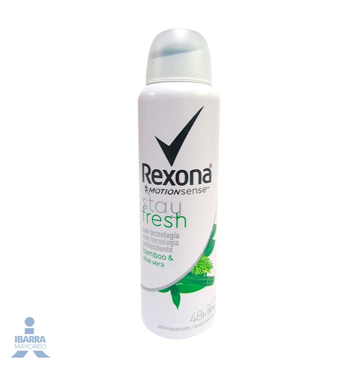 Caja Desodorante Rexona Mujer Aerosol Sexy 150G/12P – MayoreoTotal