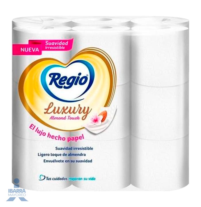 Papel Higiénico Luxury Almond Touch - Regio®