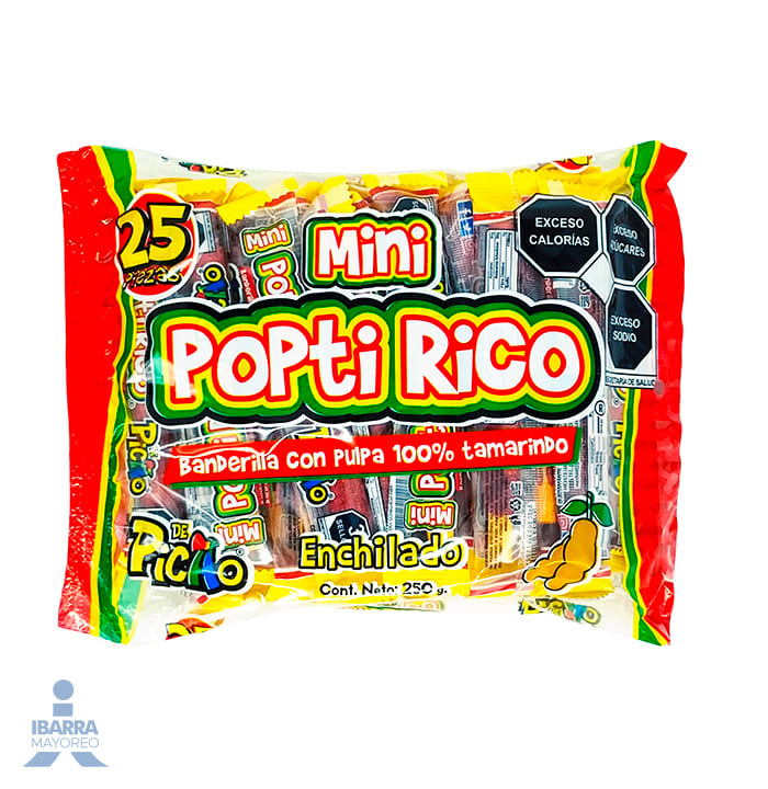mini banderilla picao popti rico pulpa de tamarindo 25 pzas | Ibarra ...