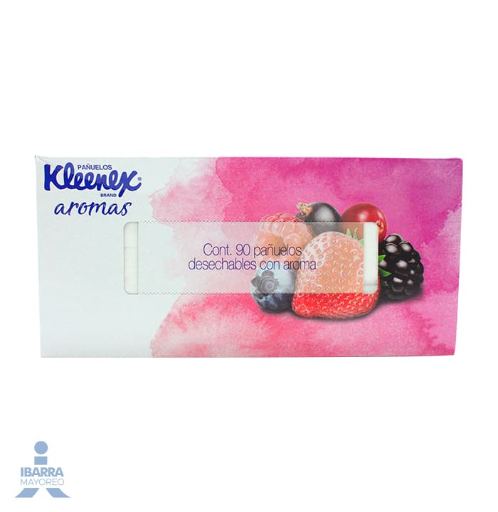 Pañuelos Sella-Pack Kleenex Aromas 90 pzas