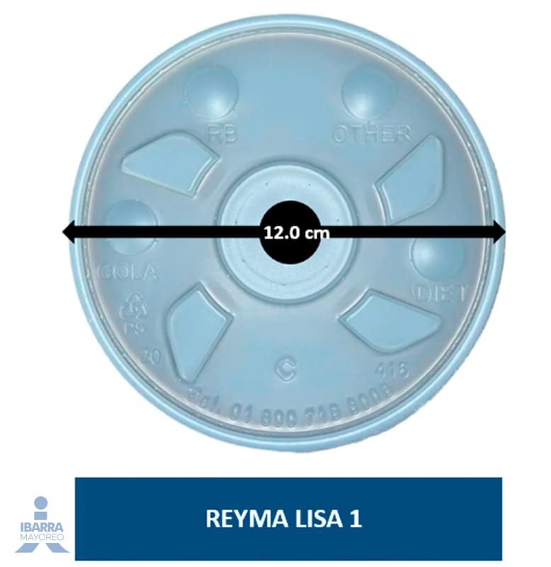 Kit Vaso térmico 1 L + Tapa Ranurada p/vaso 1L Reyma – Packsys