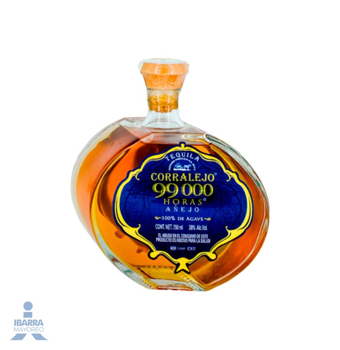 TEQUILA CORRALEJO ANEJO 99000 HORAS 750 ML Ibarra Mayoreo