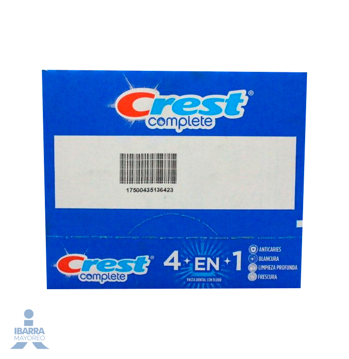 CREMA DENTAL CREST COMPLETE 2/100 ML Ibarra Mayoreo