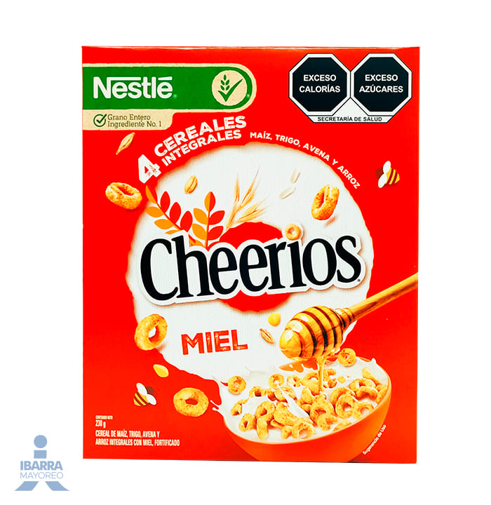 cereal nestle cheerios miel 230 g Ibarra Mayoreo