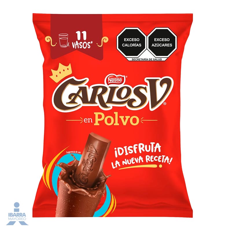 chocolate carlos v polvo 160 g Ibarra Mayoreo