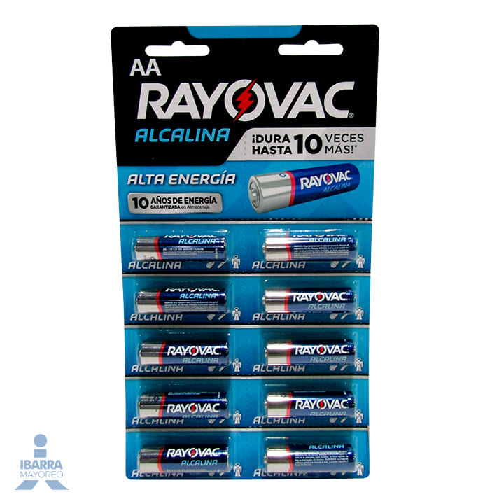 Paquete Blister 10 Pilas Aaa Alcalinas 1.5v Max Duracion Lth LTH