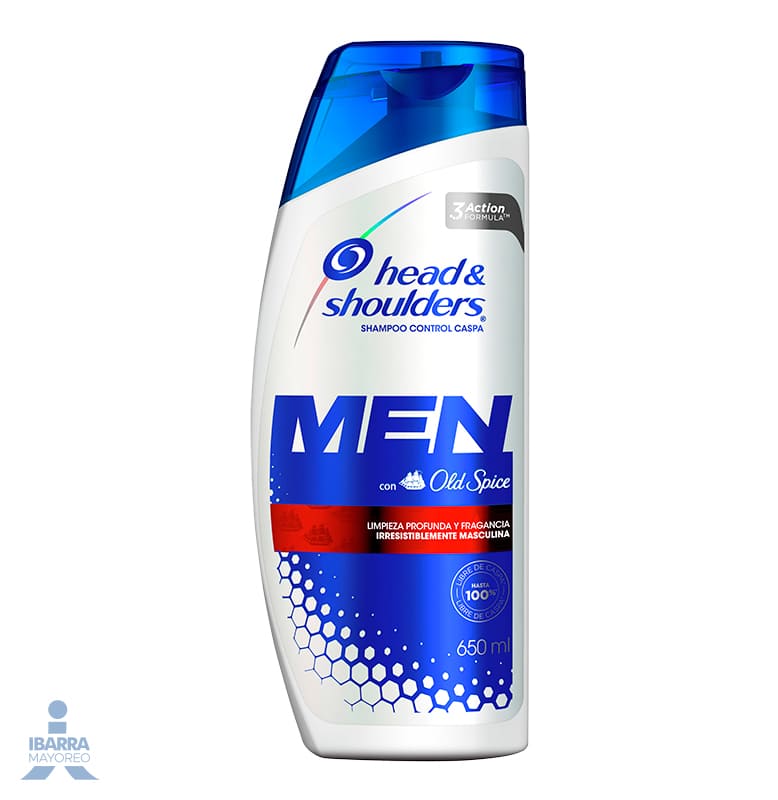 shampoo head & shoulders old spice hombre 650 ml Ibarra Mayoreo